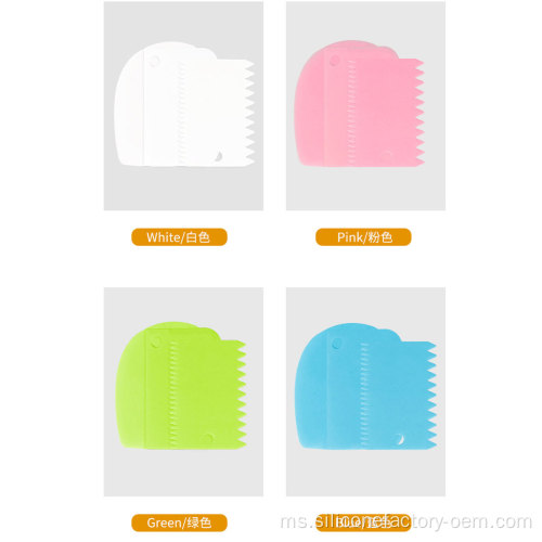 100% Silicone Cake Cream Scraper Scraper Scraper